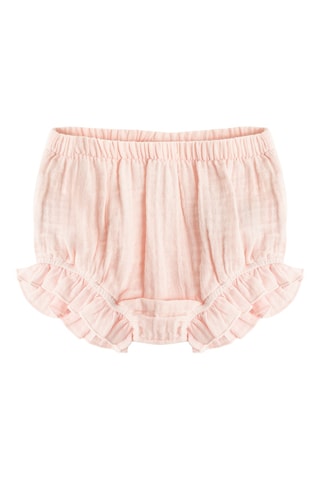 T-shirt e calções - Rosa mesclado