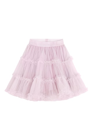 Saia com folhos em tule - Violeta