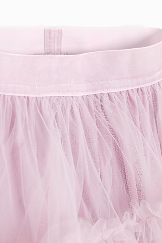 Saia com folhos em tule - Violeta