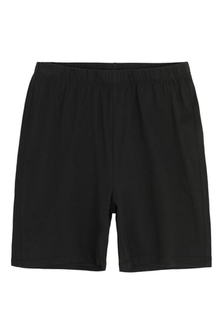 Pijama 4 peças - Preto e branco