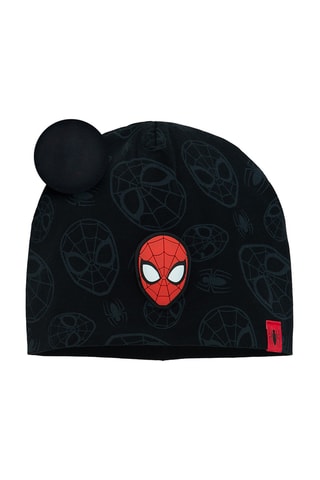 Gorro Spider-Man Avengers Marvel - Preto