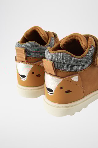 Sapatilhas subidas - Castanho