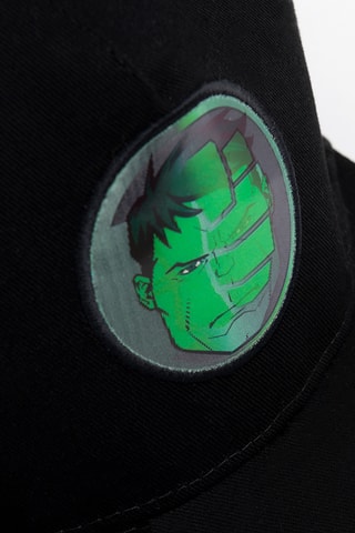 Boné Hulk Avengers Marvel - Preto