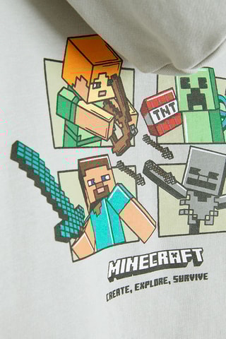 Sweat com capuz - Cinzento-claro