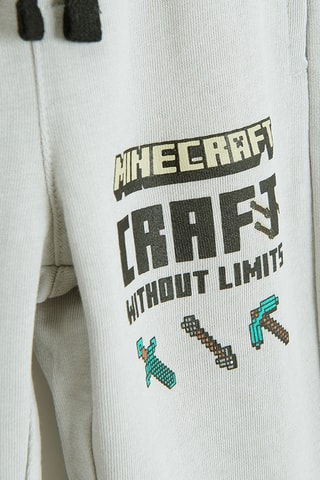 Calças - Cinzento-claro