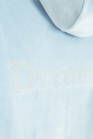 Sweat com capuz - Azul-celeste