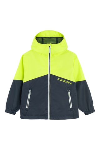 Windjack met Capuchon - Geel