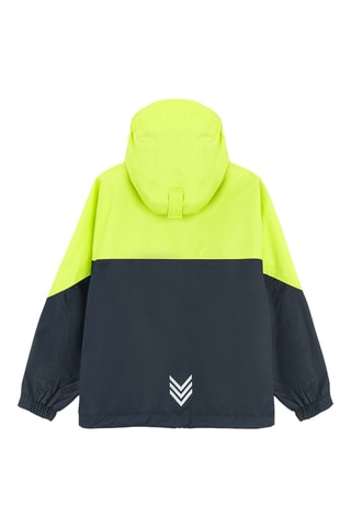 Windjack met Capuchon - Geel