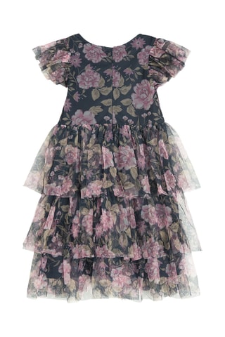 Vestido - Preto e rosa