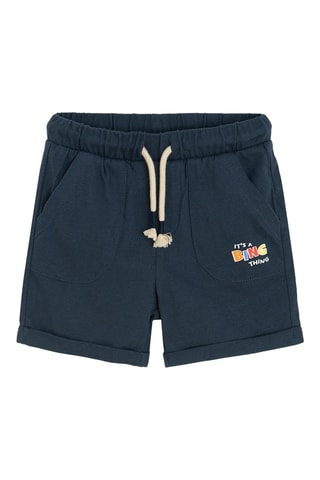 T-shirt e calções Bing - Toupeira e azul-marinho