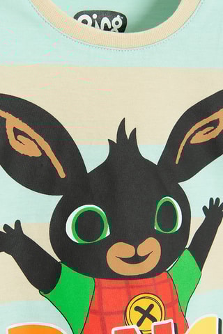 T-shirt e calções Bing - Toupeira e azul-marinho