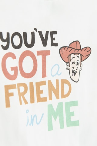 2 bodies Woody e Buzz Lightyear Toy Story Disney Pixar - Azul-celeste e branco