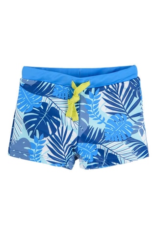 Boxers de banho Branco e azul