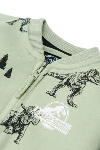 Sweat Jurassic World Verde-água