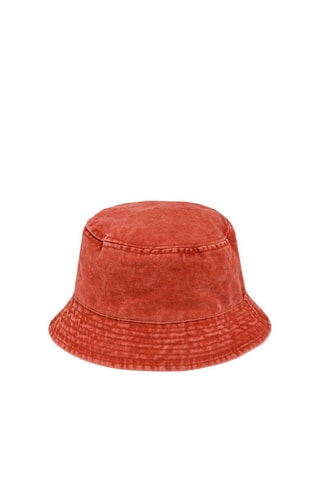Gorro bucket Rojo teja
