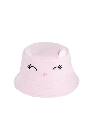 Chapéu à pescador com orelhas Rosa