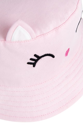 Chapéu à pescador com orelhas Rosa