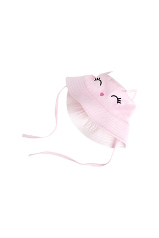 Chapéu à pescador com orelhas Rosa