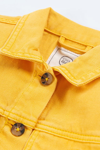 Casaco de ganga - Amarelo