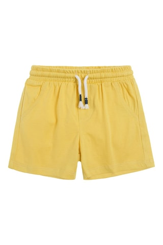 3 calções - Amarelo e cinzento-claro