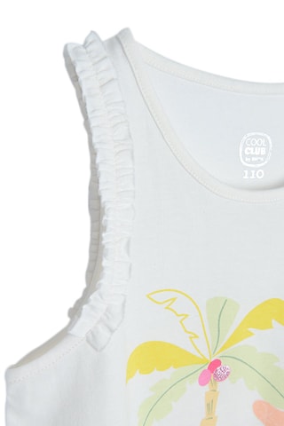 Camisola de alças Branco