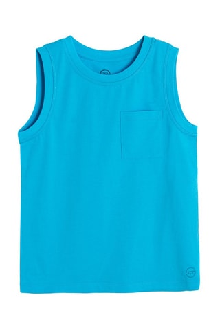 Camisola de alças Turquesa