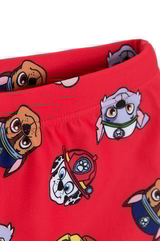 Calções de banho Patrulha Pata - Vermelho