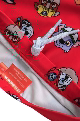 Calções de banho Patrulha Pata - Vermelho