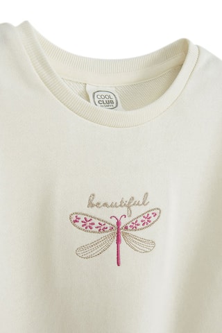 Vestido efeito ilusório - Bege