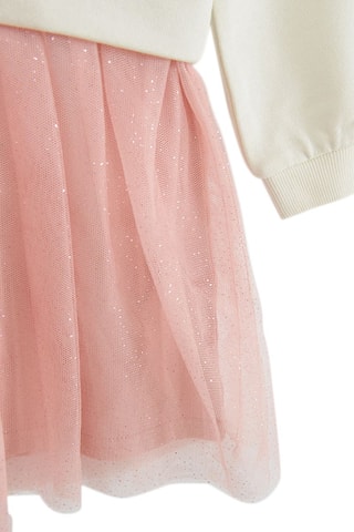 Vestido efeito ilusório - Bege