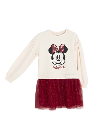 Vestido Minnie Disney - Bege