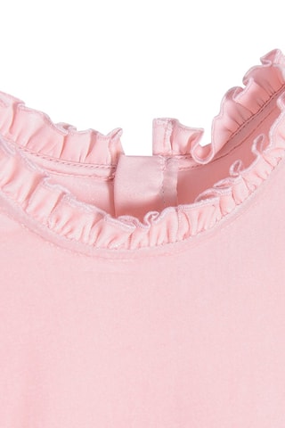 Vestido em veludo - Rosa