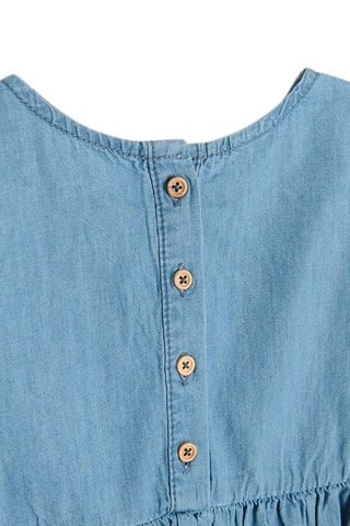 Vestido de ganga - Azul-claro