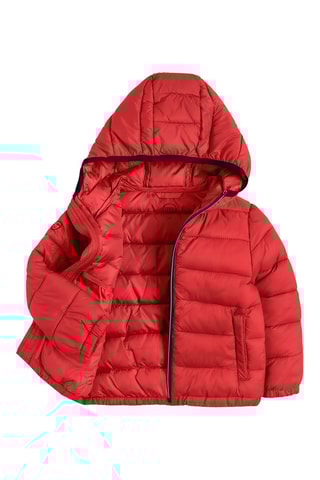 Blusão com capuz - Vermelho