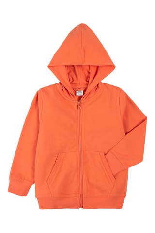 Sweat com capuz - Vermelho