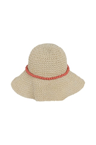 Chapéu de palha Bege