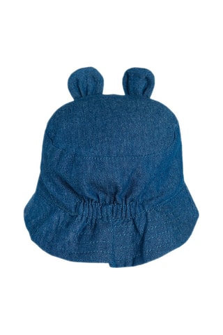 Chapéu à pescador com orelhas Azul-marinho