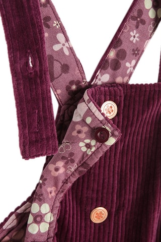 Vestido em veludo - Bordô