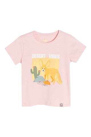 T-shirt Rosa mesclado