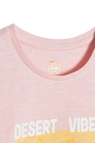 T-shirt Rosa mesclado