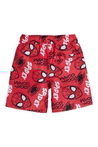 Calções de banho Homem-Aranha Os Vingadores Marvel Vermelho