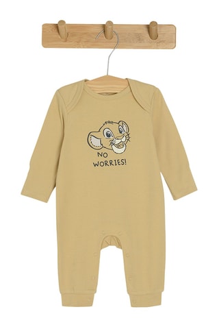 3 babygros Simba O Rei Leão Disney Cinzento-claro e cinzento-escuro