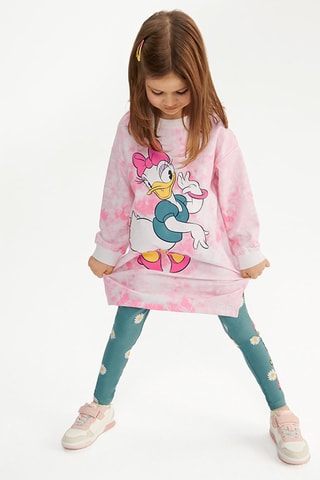 Túnica e leggings Daisy Disney Rosa e verde-escuro