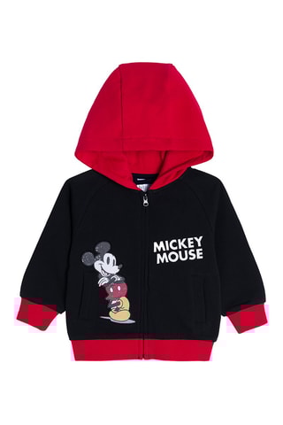 Conjunto com 3 peças Mickey Disney Preto e vermelho