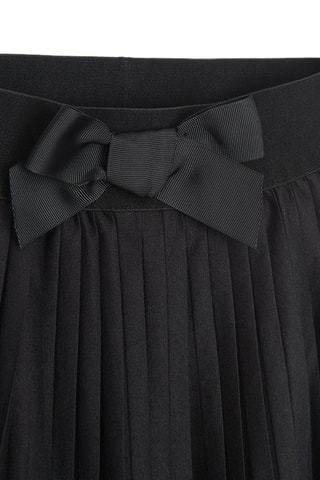 Saia plissada - Preto