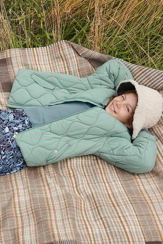 Saia - Preto e azul-celeste