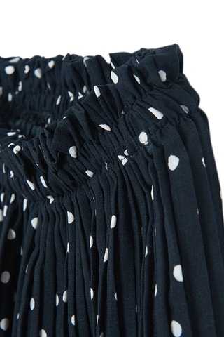 Falda plisada - Azul marino