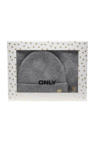 Gorro y bufanda - Gris