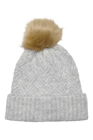 Gorro - Gris claro jaspeado