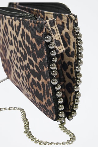 Bandolera - Negro y beige